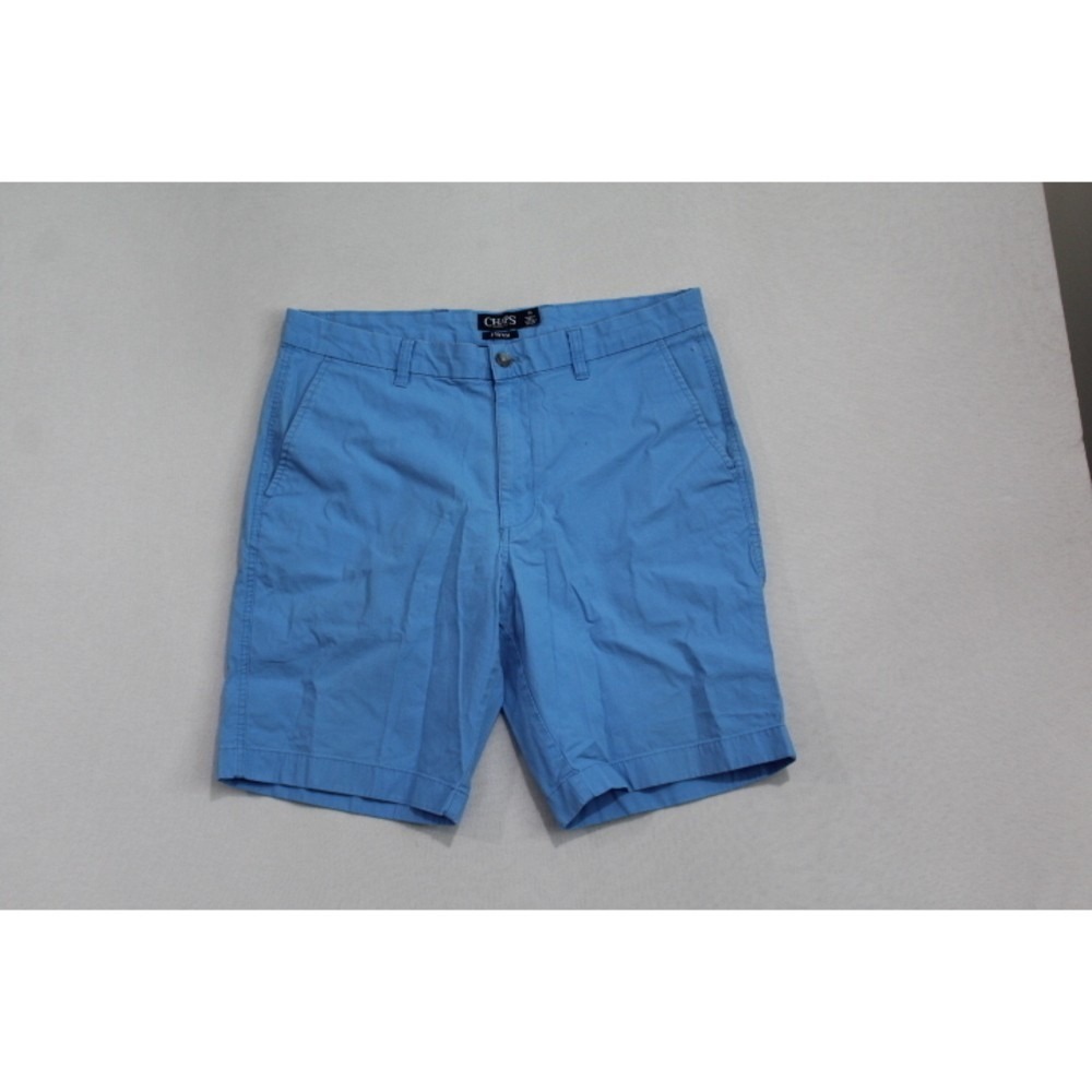 Chaps Men‎ Blue Shorts Preppy Golf Stretch Casual Size 36